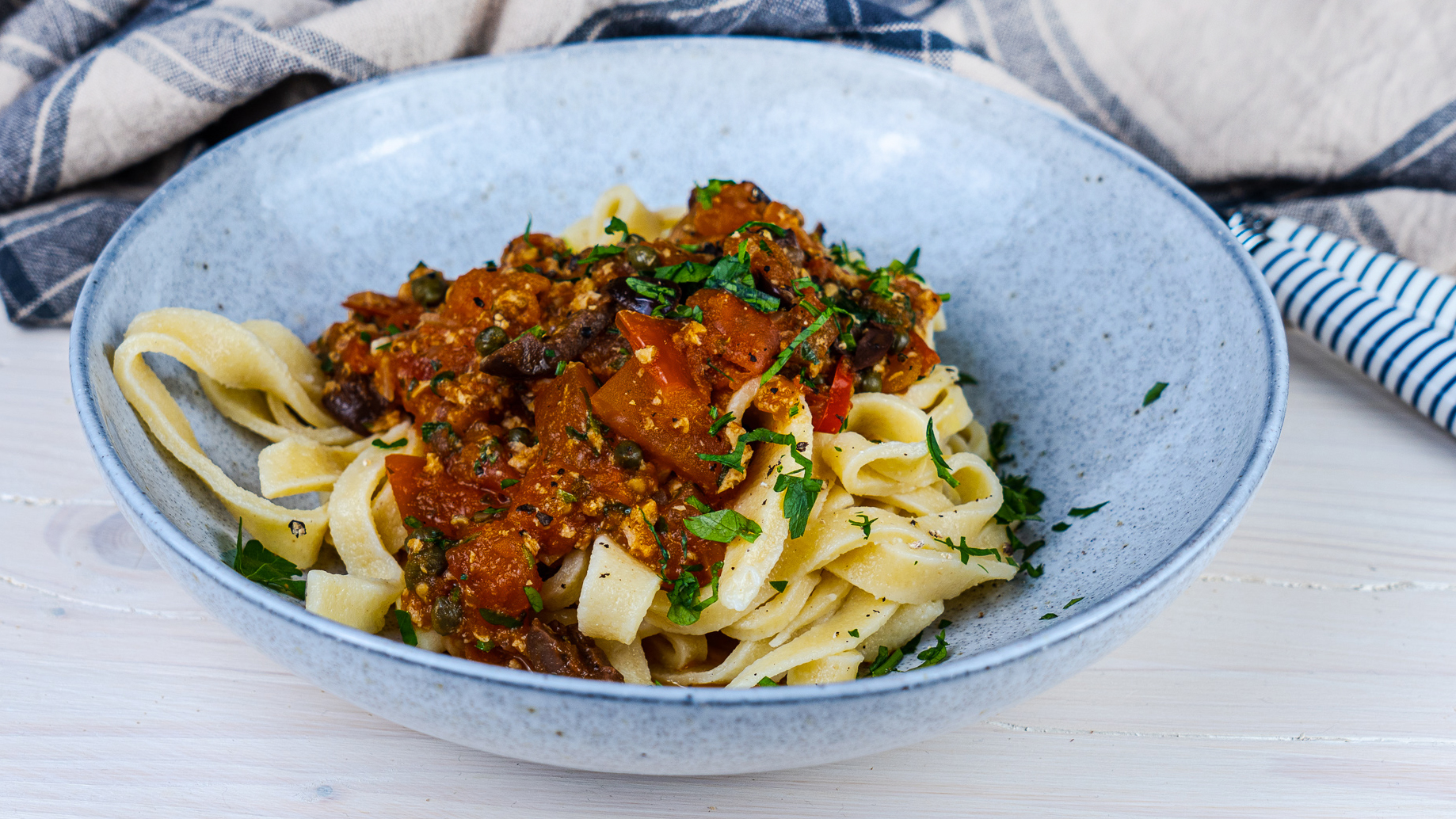 Vegan Pasta Tonno