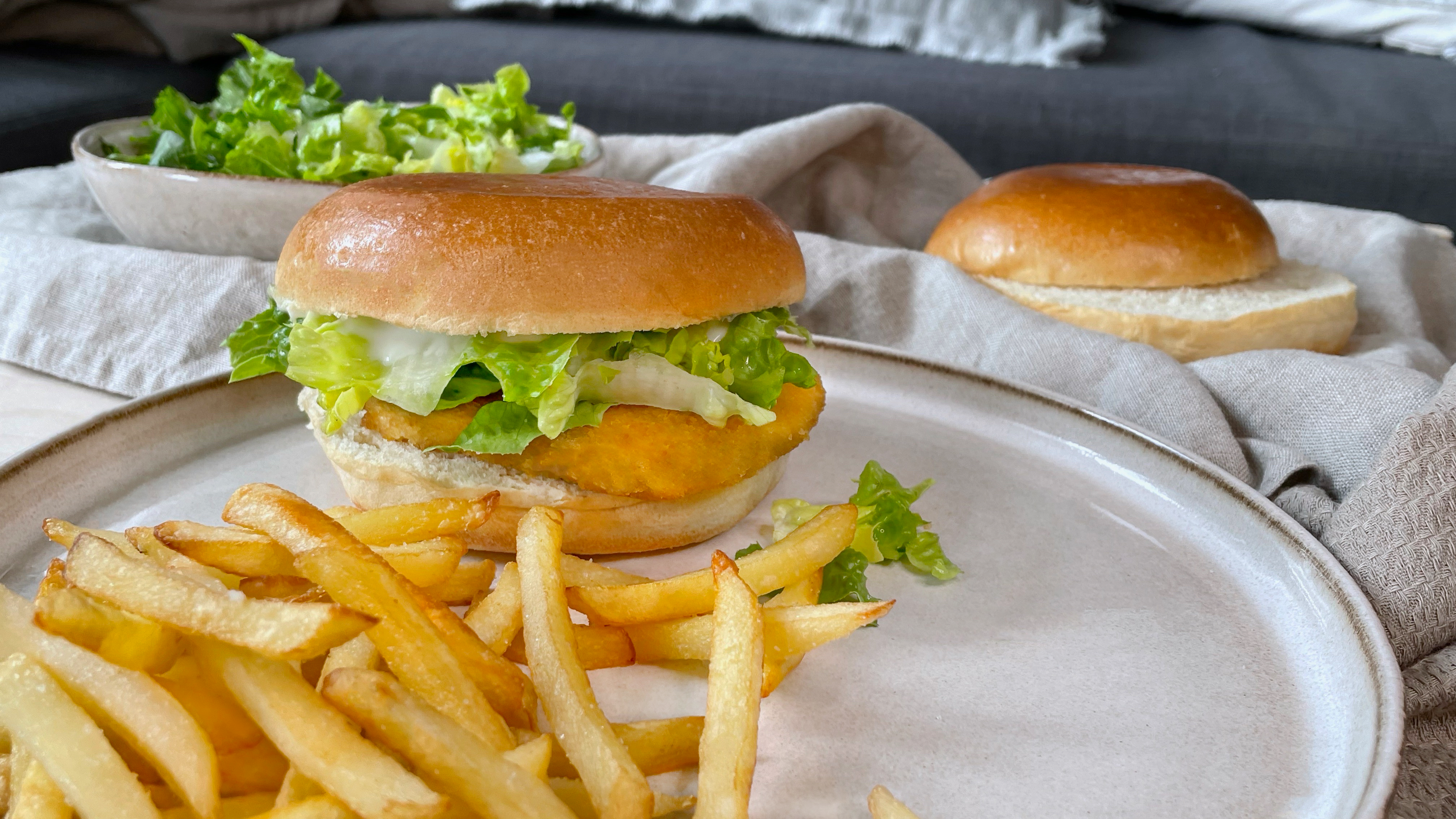 Vegan Crispy Chicken Burger