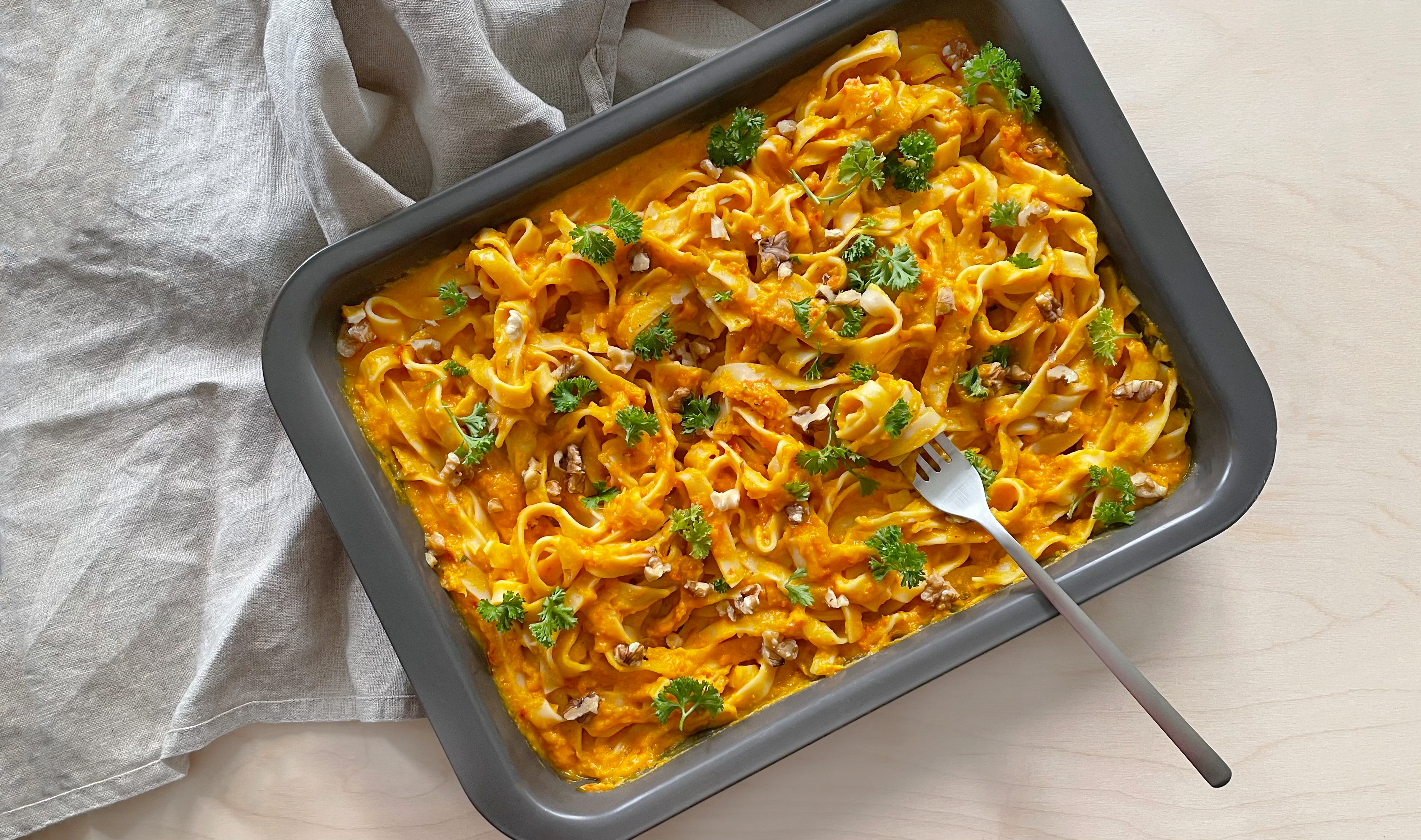 Creamy Pumpkin Pasta